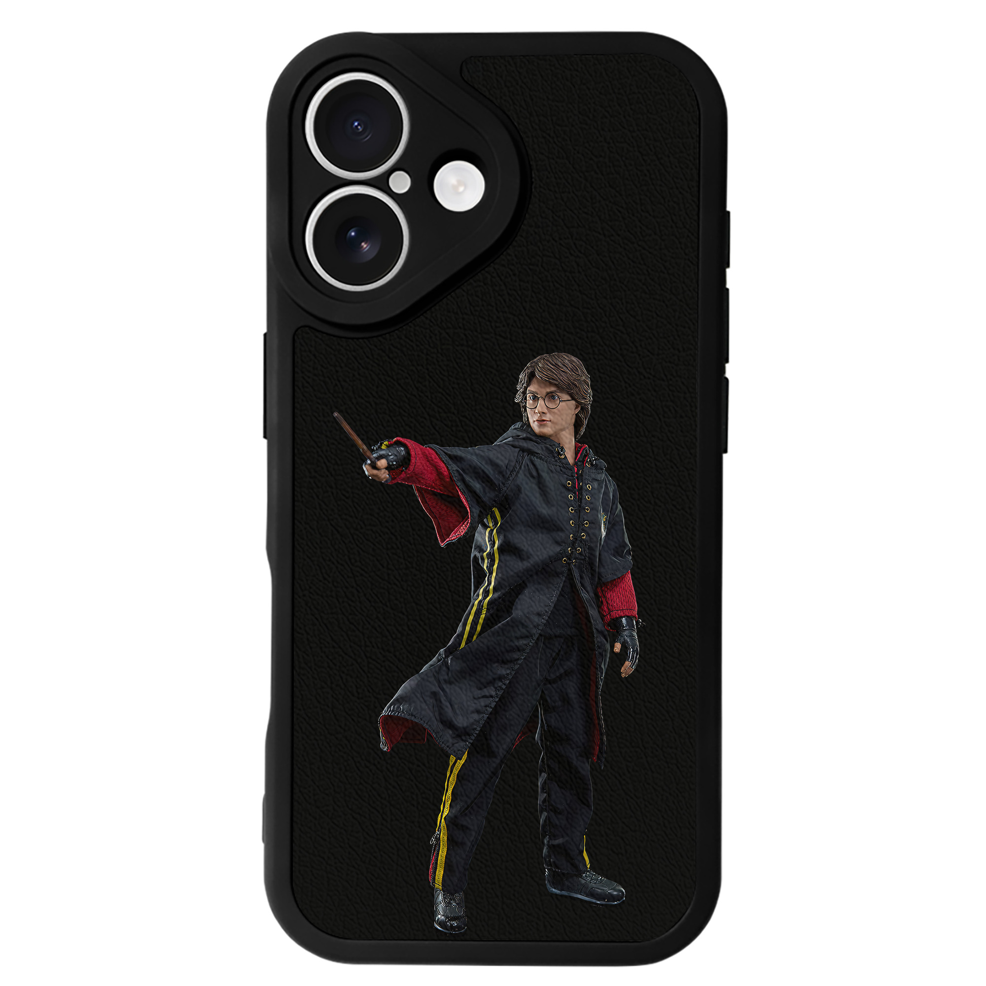 （画像用） Harry Potter ハリー・ポッターシリーズ 【iPhone 16シリーズ対応】シリコンスマホケース（レザー調） 材質：シリコン
